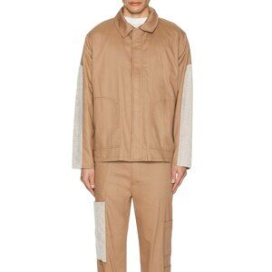 SIEDRES Leon Jacket in Brown X-Large/1X New Mens Lightweight Coat